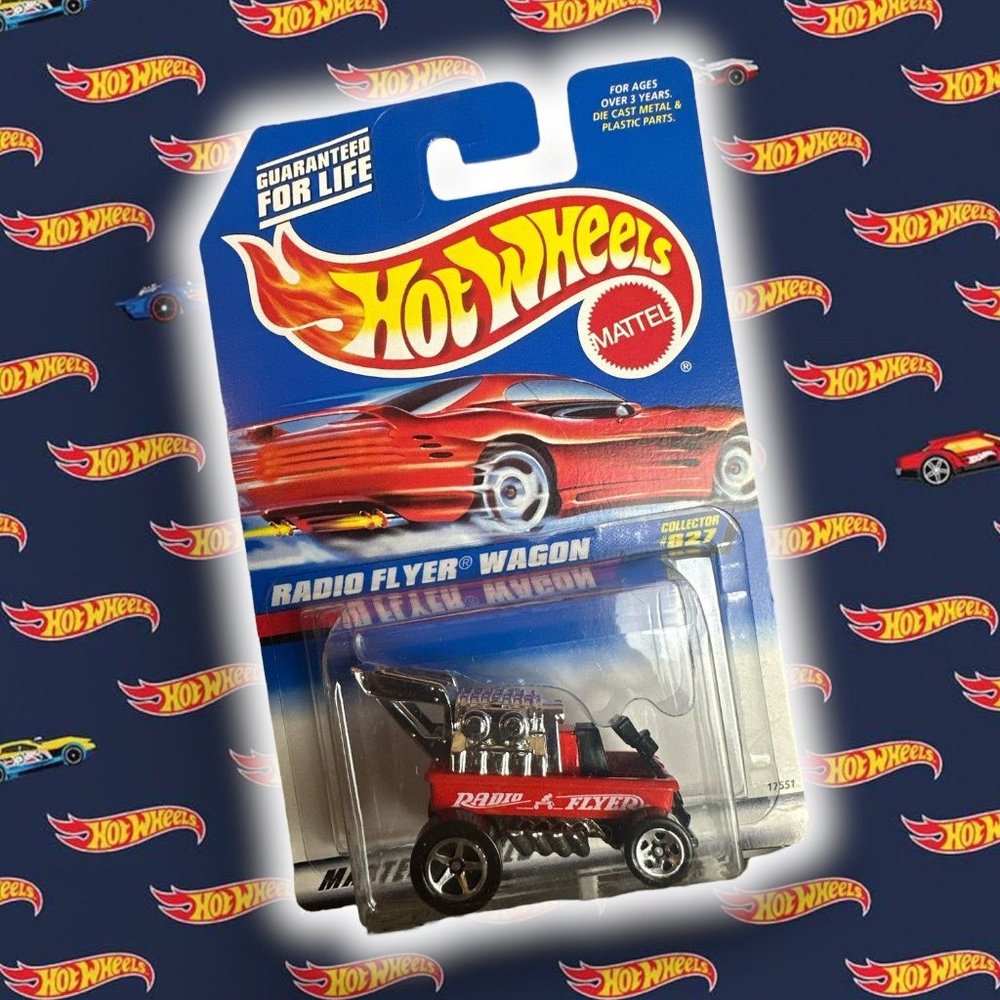 Hot Wheels 1998 Radio Flyer Red Diecast Vehicle